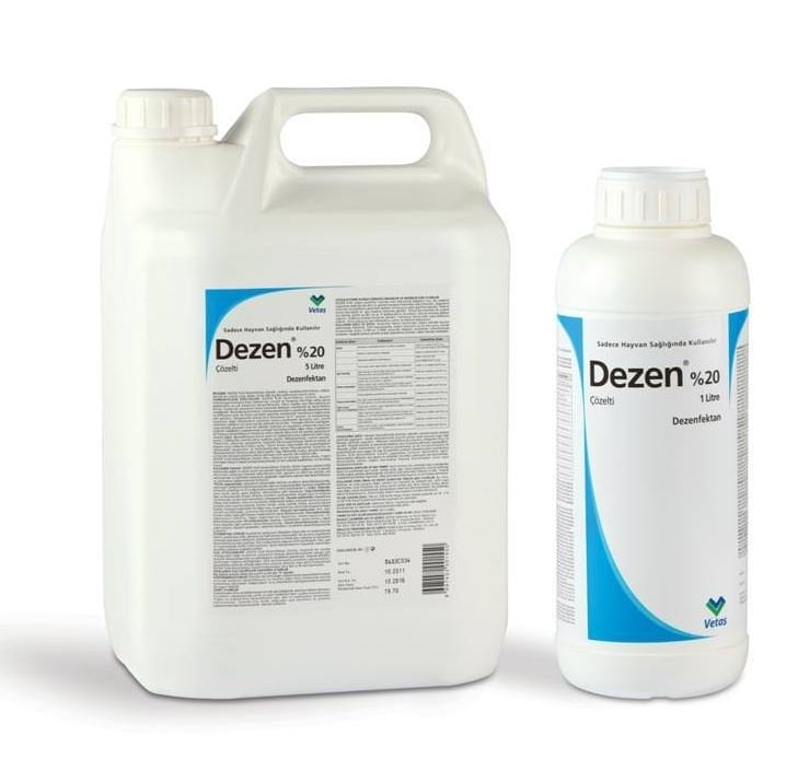 DEZEN 5 ADET 1 LİTRE GÜÇLÜ DEZENFEKTAN KAMPANYALI FİYAT