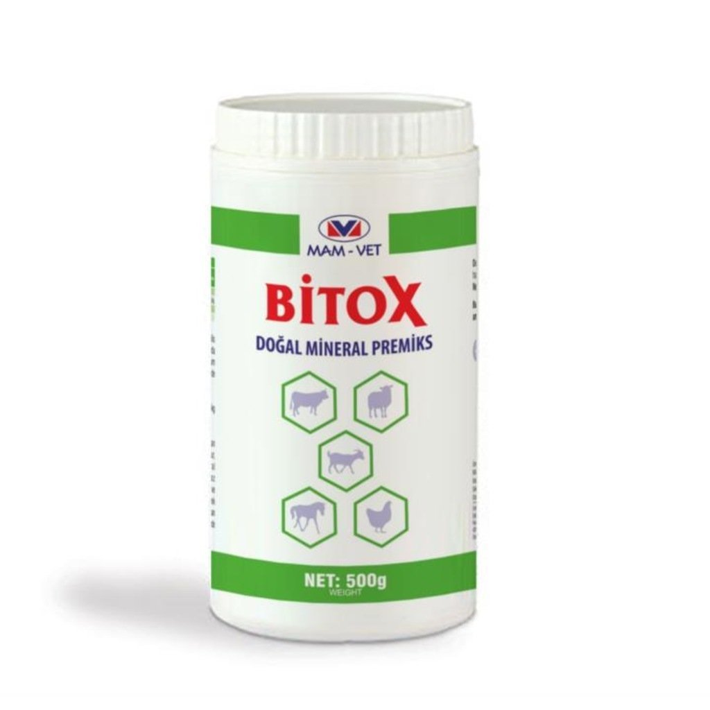 BİTOX Toz 500gr Doğal Bit, Pire, Kene Tozu